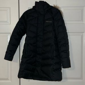 Long Marmot puffer with hood